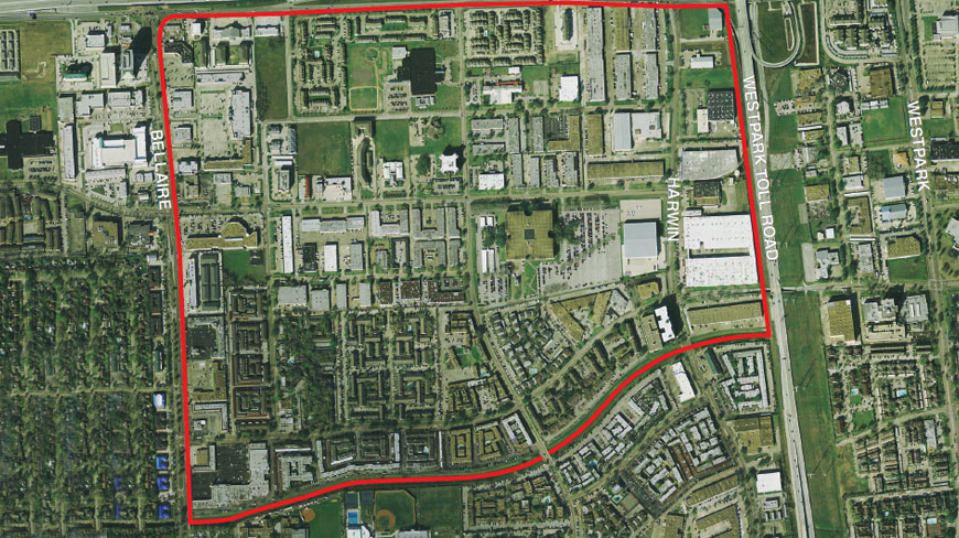 Aerial photo of Beltway
