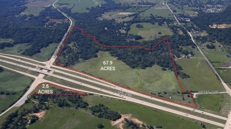Aerial photo of Liendo Park