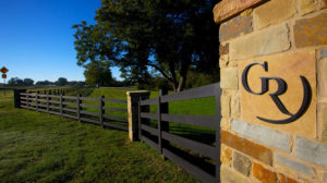 Photo of Gates Ranch sign