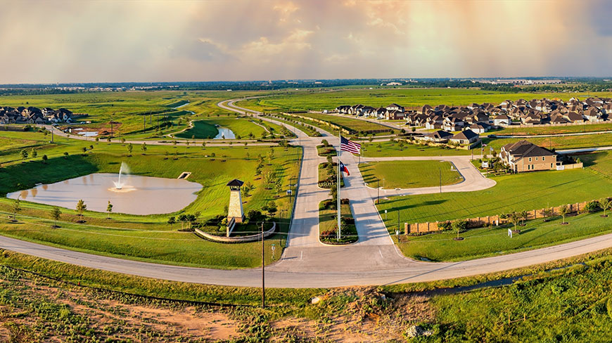 A panoramic view of the Beacon Hill neighborhood